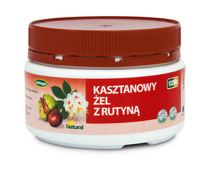 KASZTANOWY ŻEL Z RUTYNĄ 350 g