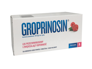 Groprinosin, syrop, 0,05 g/ml, 150 ml