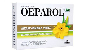 OEPAROL 60 KAPS. - suplement diety zawierający olej z nasion wiesiołka dziwnego