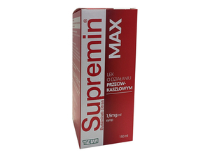 Supremin MAX syrop 1,5 mg/ml 1 but.a 150ml
