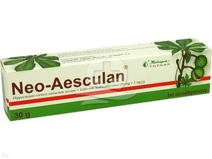 Neo-Aesculan żeldoodbyt. (0,04g+5mg)/g 30g