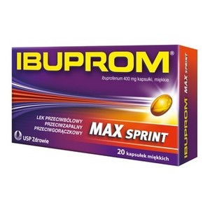 Ibuprom MAX Sprint x 20 kaps