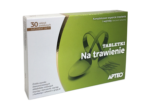 Tabletki na trawienie APTEO tabl. 30tabl.