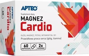 Magnez+wit. B6 CARDIO APTEO 60kaps - wsparcie prawidłowej pracy serca