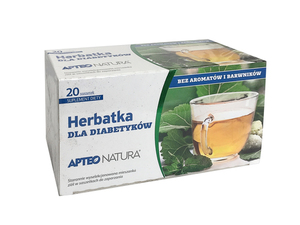 Herbatka dla diabetyków  APTEO NATURA sasz