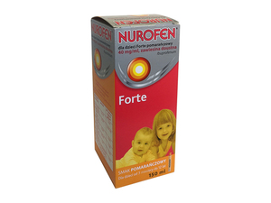 Nurofen dla dzieci FORTE, pomarańczowy, 150ml
