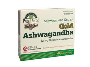 Olimp Gold Ashwagandha kaps. 30 kaps.