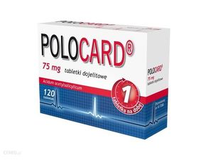 Polocard 75mg x 120 tabl.dojelit.