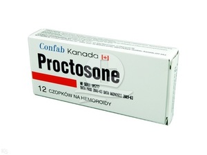 Proctosone/Proktosedon  x 12 supp.