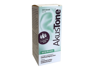 Akustone spray d/uszu 15 ml