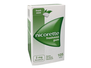 Nicorette Freshmint 2mg x 15 gum (1 listek)
