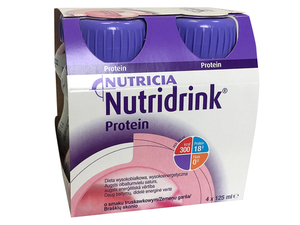 Nutridrink Protein truskawka 125ml x 4 szt