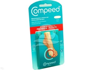 Plast.Compeed na pęcherze wąskie x 6szt