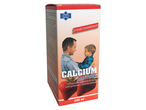 Calcium POLFARMEXsyrop truskawka
