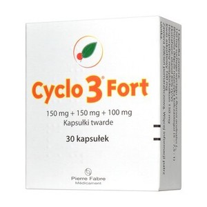 Cyclo 3 Fort, 30 kapsułek