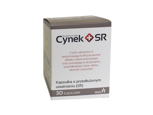 Cynek+SR x 30 kaps.o prz.uwal.