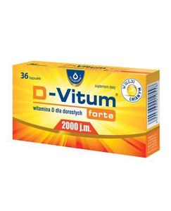D-Vitum Forte 2000 j.m. 36 kaps