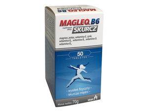 MAGLEQ B6 Skurcz 50 tabl.