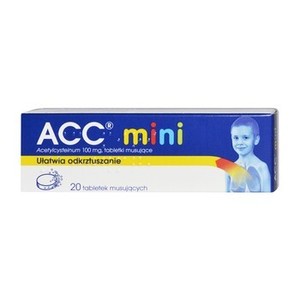 ACC mini 100mg x 20 tabl.mus.