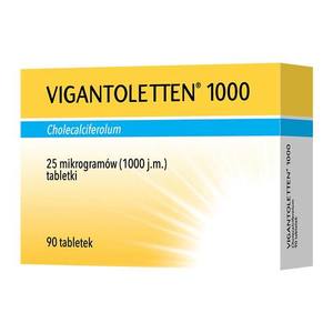 VIGANTOLETTEN 1000, 90 tabletek
