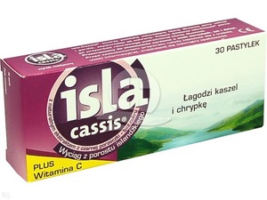 Isla -Cassis, 30 pastylek do ssania