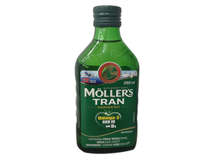 Moller's Tran Norweski naturalny płyn 250m