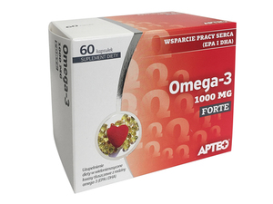 Omega-3 APTEO kaps. 60 kaps. (4x15)