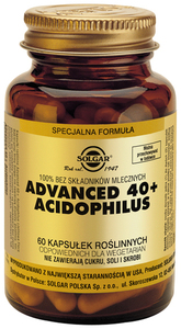 SOLGAR Advanced 40+ Acidophilus x 60 kaps