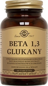 SOLGAR Beta 1,3 Glukany x 60tabl.