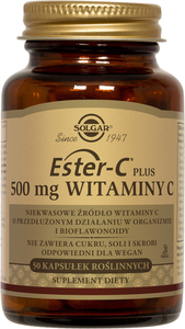 SOLGAR Ester C-Plus wit. C 500 mg x 50 kap
