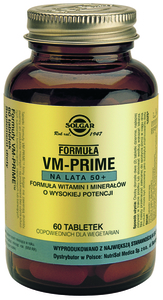 SOLGAR Formuła VM-Prime 50+ 60tabl. 