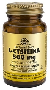 SOLGAR L-cysteina 500 mg x 30 kaps.