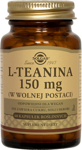 SOLGAR L-Teanina150mg x 60 kaps.