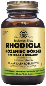 SOLGAR Rhodiola Różeniec Górski 60 kaps.