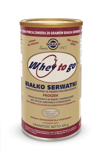 SOLGAR Whey to go Białko Serwatki 454g