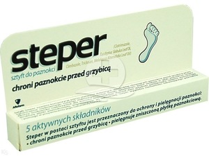 STEPER Sztyft d/paznokci,p/grzyb. 3,8ml