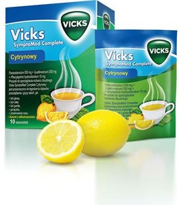 Vicks SymptoMed Complete Cytryn. 10 sasz.