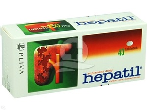 Hepatil tabl. 0,15 g 40 tabl.