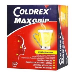 Coldrex MaxGrip x 10 sasz.