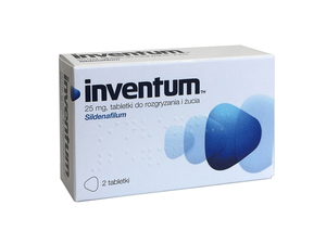 Inventum, 25 mg, tabletki do rozgryzania, żucia, 2 sztuki