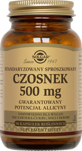 SOLGAR Czosnek standaryzowany x 90kaps