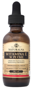 SOLGAR Witamina E w płynie naturalna 101mg