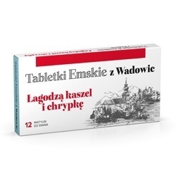 Tabletki Emskie z Wadowic 12 pastyl.