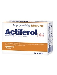 ActiFerol Fe 7 mg prosz.dorozp. 30sasz.