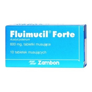 Fluimucil Forte (Fluimucil) tabl.mus. 0,6g