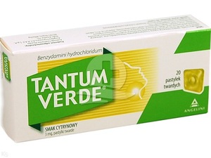 Tantum Verde Lemon 3mg x 20pastl.