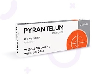 Pyrantelum 250mg x 3 tabl.