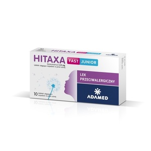 Hitaxa Fast junior tabl.uleg. 2,5 mg 