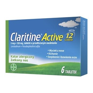Claritine Active x 6 tabl