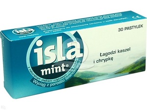 Isla-Mint, 30 pastylek do ssania